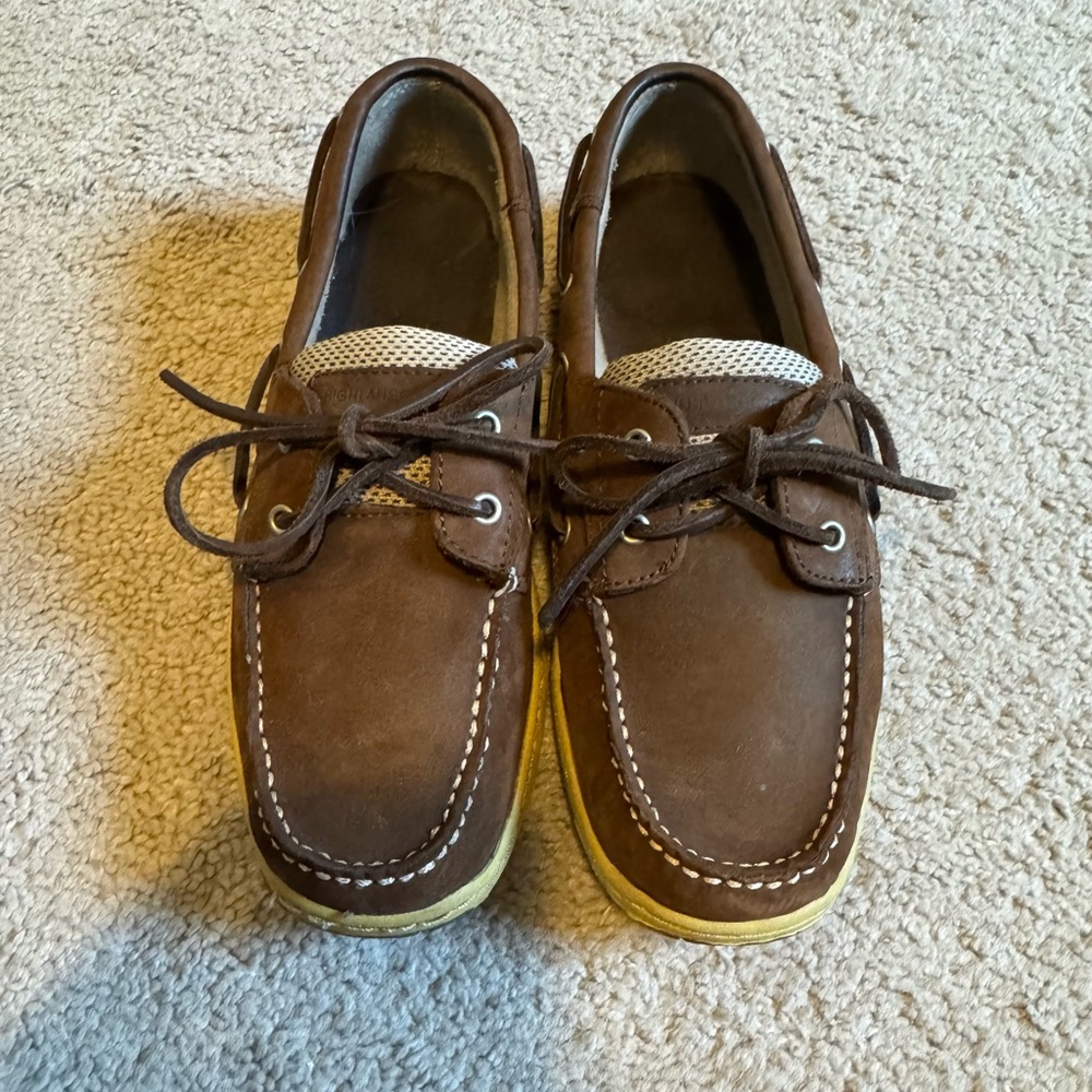 Classic Brown Women’s Leather Loafers